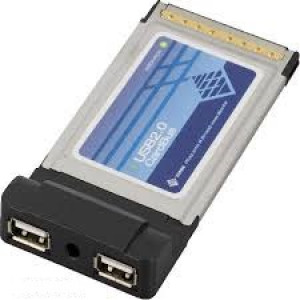 Kontrollkort PCCard USB 2.0 2-port (Sunix SX-165)
